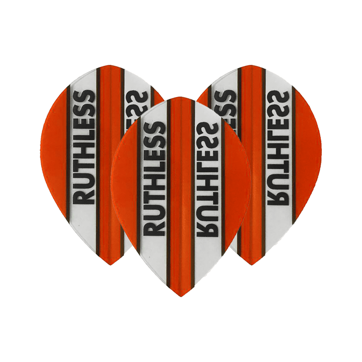 Ruthless Ruthless Plain - Dart Flights Orange / Pear Flights