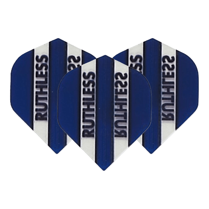 Ruthless Ruthless Plain Standard Dart Flights Blue Flights