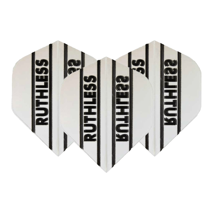 Ruthless Ruthless Plain Standard Dart Flights Clear Flights