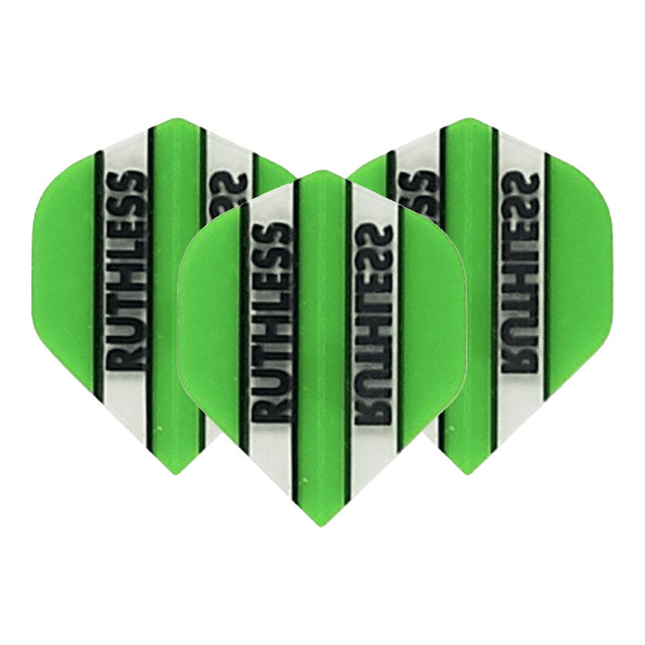 Ruthless Ruthless Plain Standard Dart Flights Green Flights