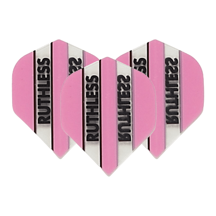 Ruthless Ruthless Plain Standard Dart Flights Pink Flights