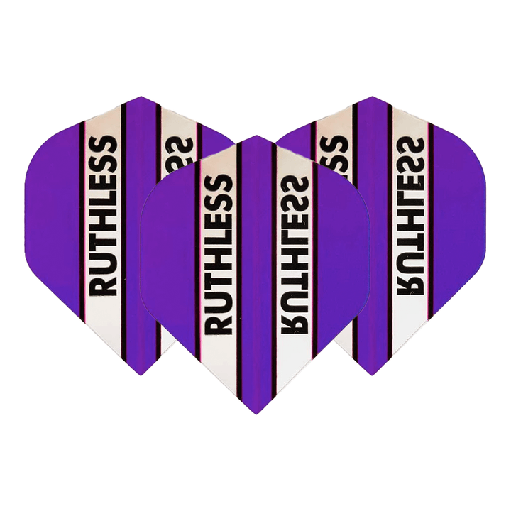 Ruthless Ruthless Plain Standard Dart Flights Purple Flights