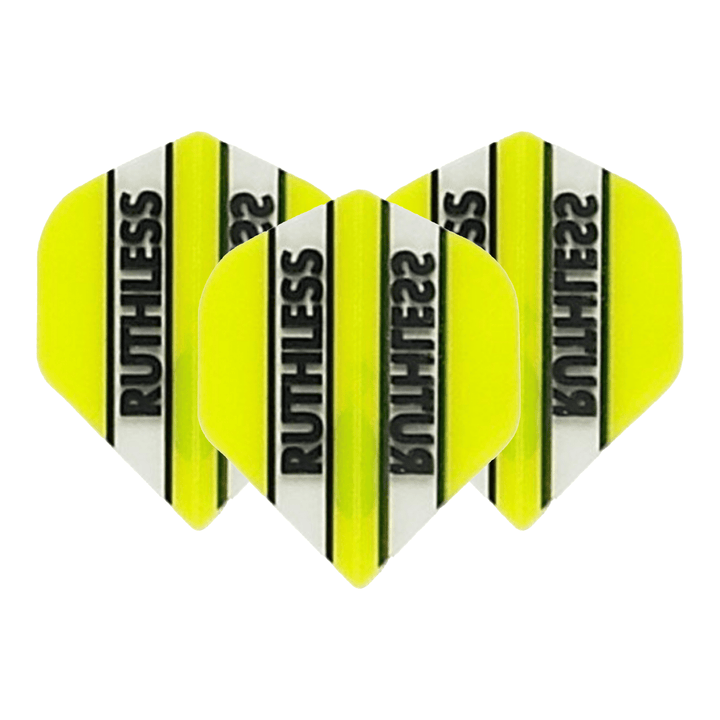 Ruthless Ruthless Plain Standard Dart Flights Yellow Flights