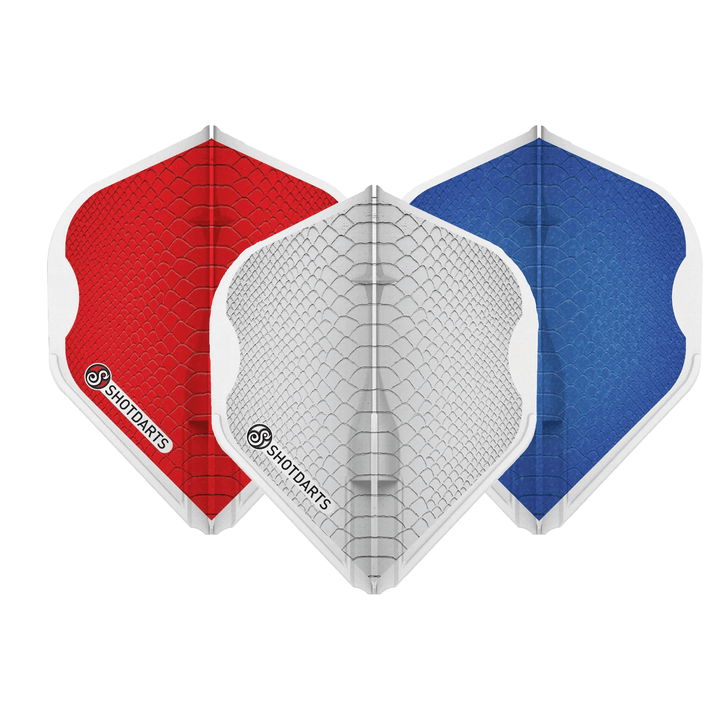 Shot Americana Gator - Moulded Dart Flights L-Style / Multi Flights