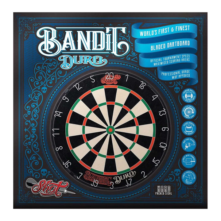 Shot Bandit Dartboard & One Piece Surround Bundle Boards