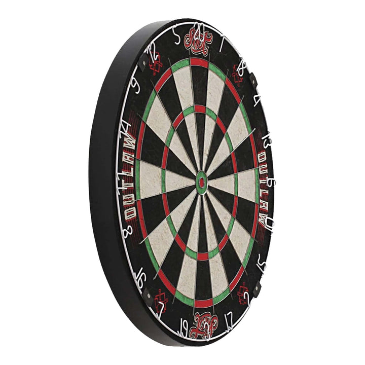 Shot Outlaw Tournament - Complete Darts Set Black Boards