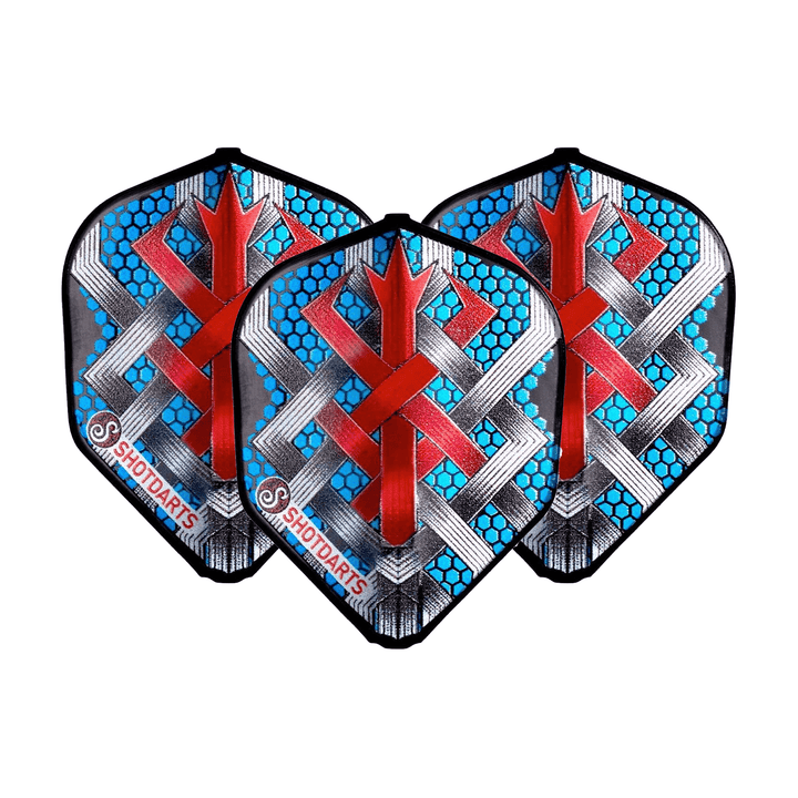 Shot Viking L-Style EZ Shape Moulded Dart Flights Berserker Flights