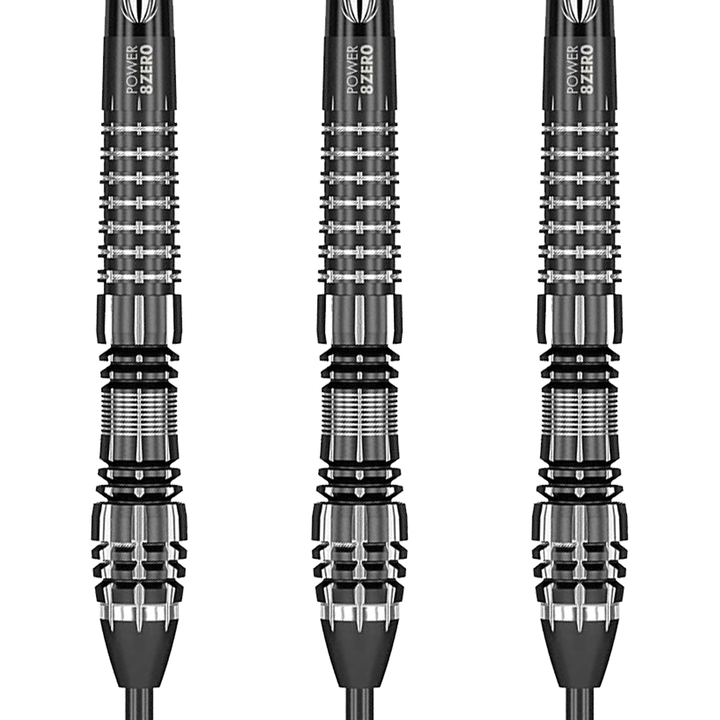 Target Phil Taylor Power 8Zero Black - 80% Tungsten Steel Tip Darts Darts