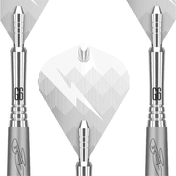 Target Phil Taylor Power 9Five Gen 6 Swiss Point - 95% Tungsten Steel Tip Darts Darts