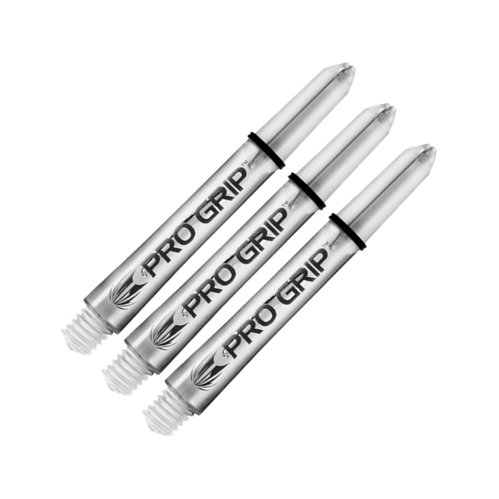 Target Pro Grip - Nylon Dart Shafts White / Intermediate (41mm) Shafts