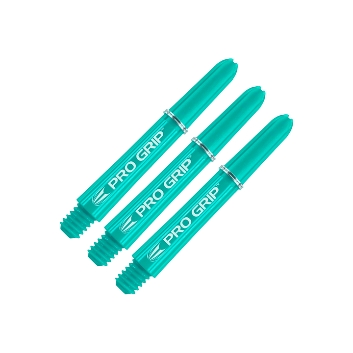 Target Pro Grip Short (34mm) Nylon Dart Shafts Aqua Shafts