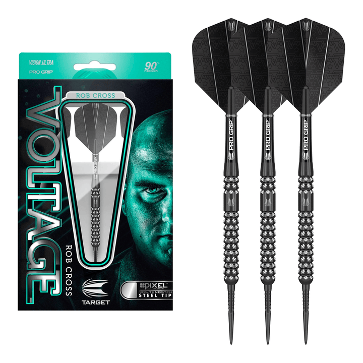 Target Rob Cross Pixel Grip - 90% Tungsten Steel Tip Darts Darts