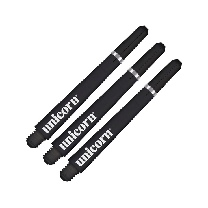 Unicorn Gripper 4 Polycarbonate Dart Shafts Black / Medium (41mm ) Shafts