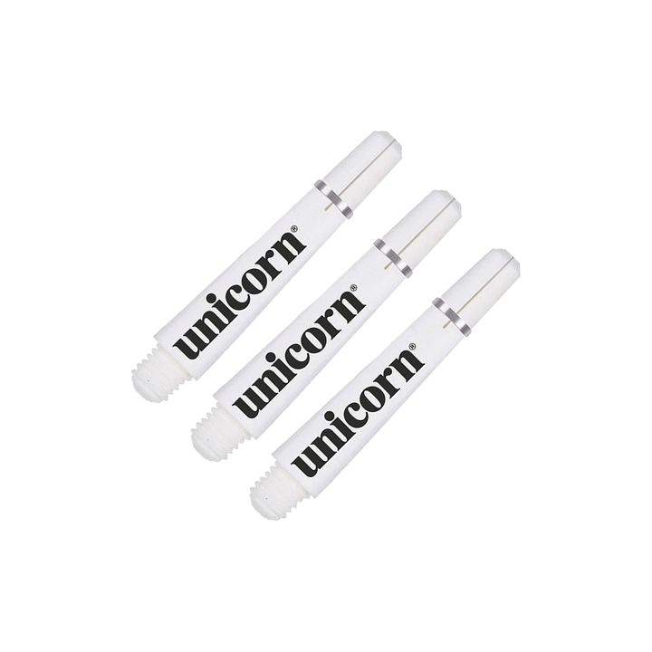 Unicorn Gripper 4 Ultra Short (29mm) Polycarbonate Dart Shafts White Shafts