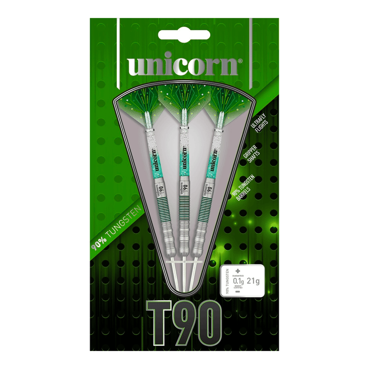 Unicorn T90 Core XL Green Type 2 90% Tungsten Steel Tip Darts Darts