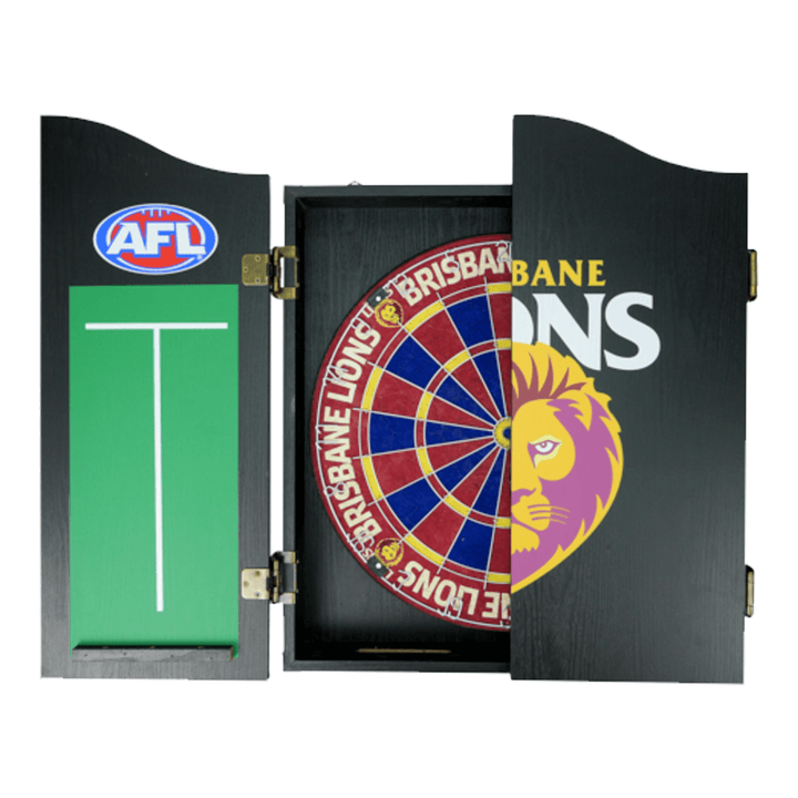 Winmau AFL Dartboard, Cabinet & Darts - Complete Darts Set Boards