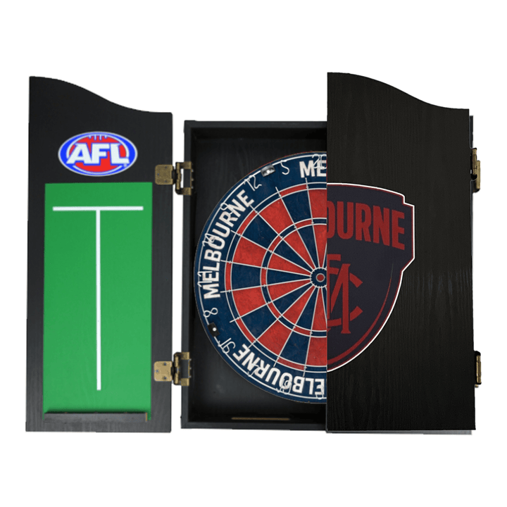 Winmau AFL Dartboard, Cabinet & Darts - Complete Darts Set Boards