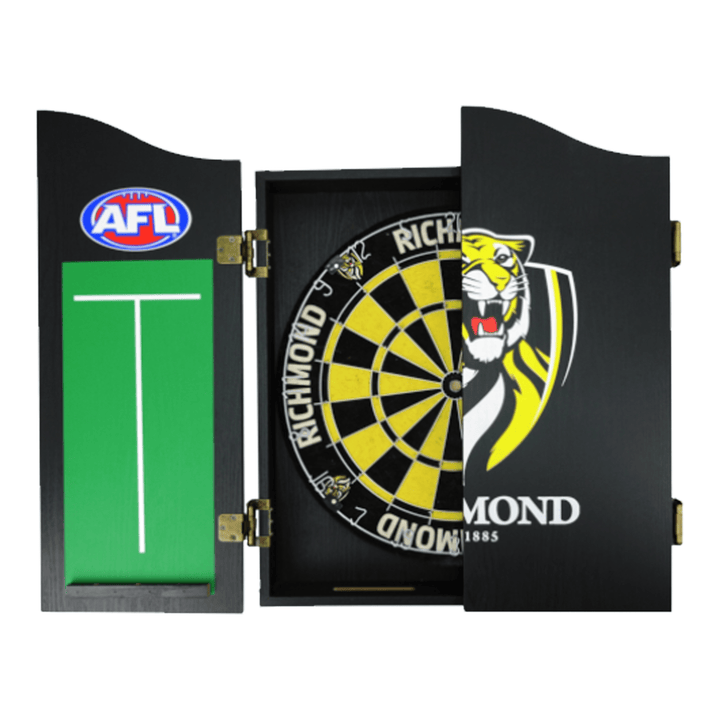 Winmau AFL Dartboard, Cabinet & Darts - Complete Darts Set Boards