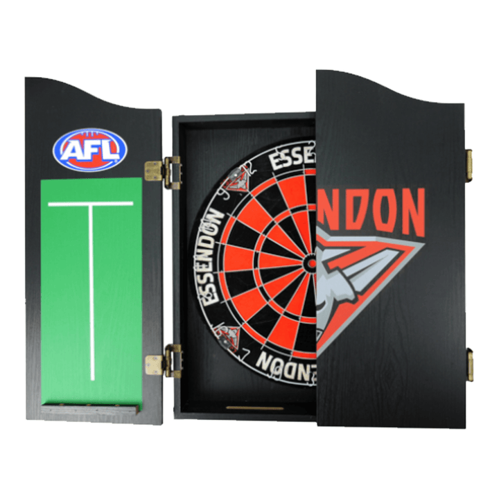 Winmau AFL Dartboard, Cabinet & Darts - Complete Darts Set Boards