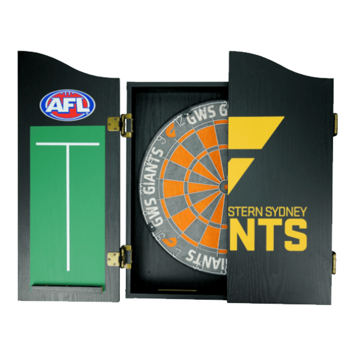 Winmau AFL Dartboard, Cabinet & Darts - Complete Darts Set Boards