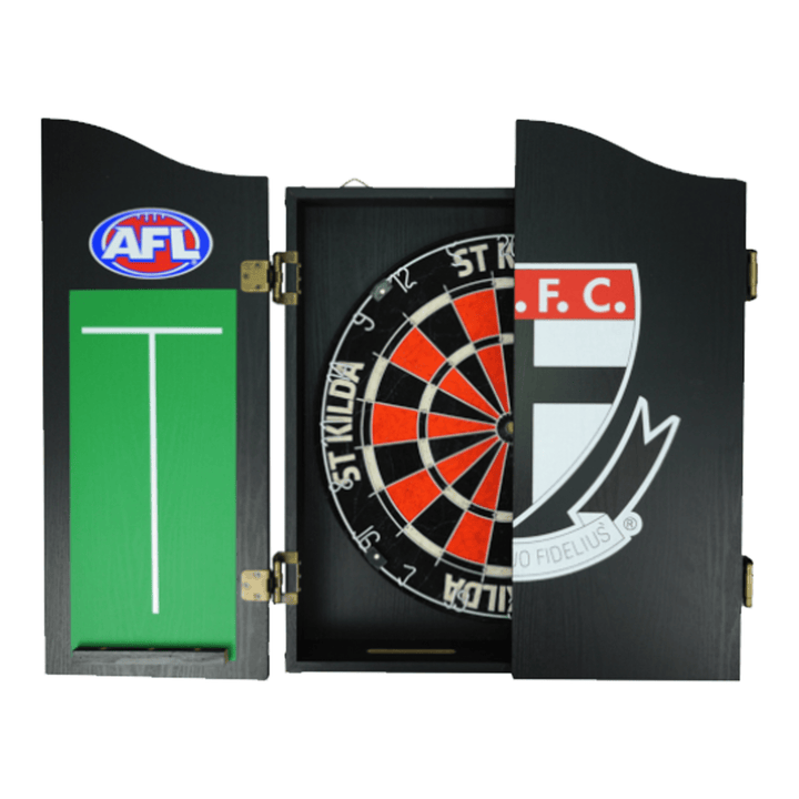 Winmau AFL Dartboard, Cabinet & Darts - Complete Darts Set Boards