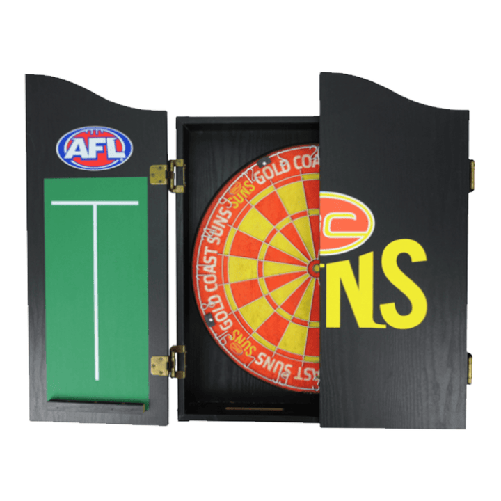 Winmau AFL Dartboard, Cabinet & Darts - Complete Darts Set Boards