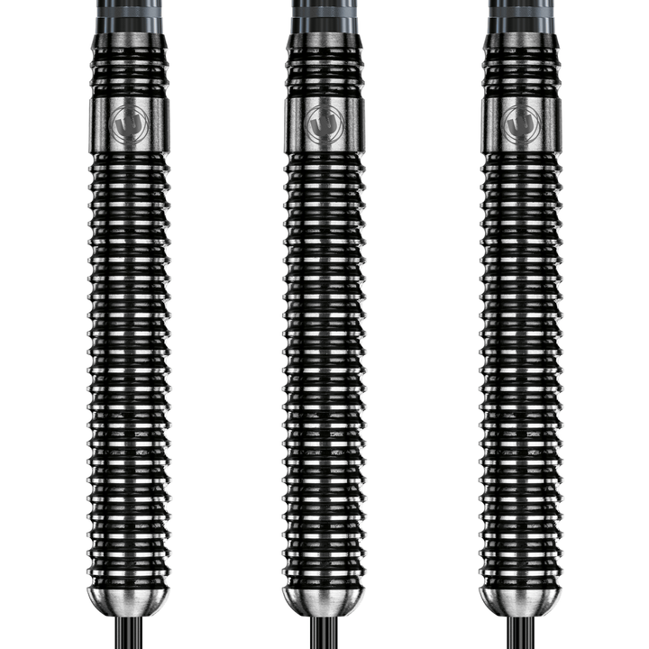 Winmau Blackout Parallel Barrel - 90% Tungsten Steel Tip Darts Darts