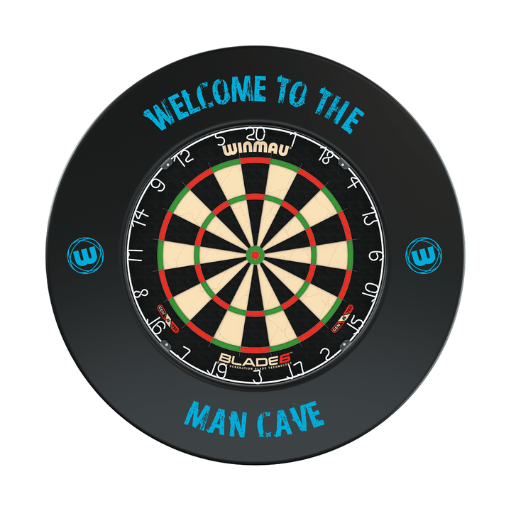 Winmau Blade 6 Dartboard & Surround Bundle Blade 6 / Man Cave Boards