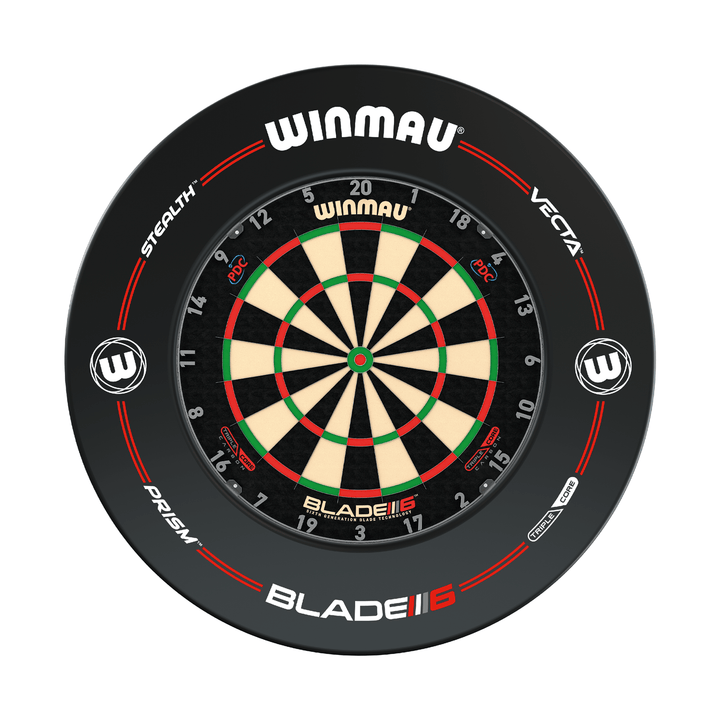 Winmau Blade 6 Dartboard & Surround Bundle Boards