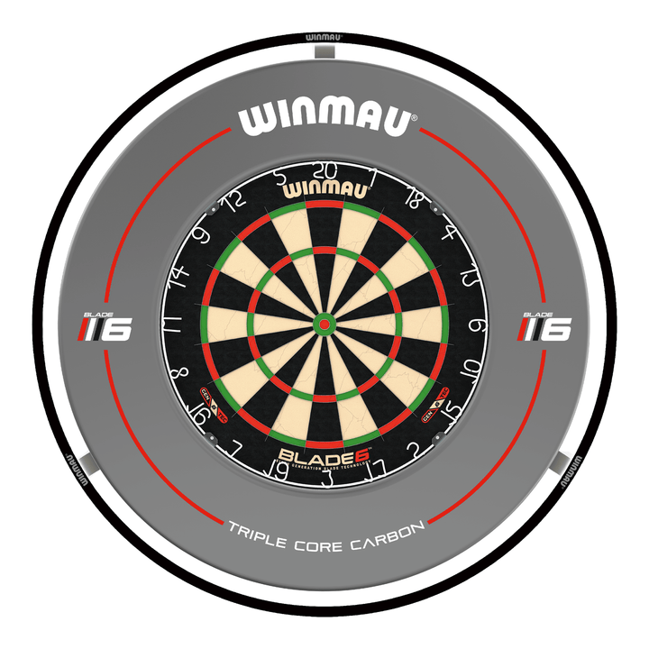 Winmau Blade 6 Dartboard, Surround & Light Bundle Blade 6 / Blade 6 / Winmau Plasma Light Boards