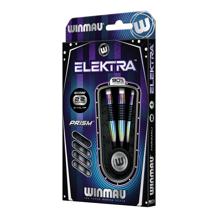 Winmau Elektra 90% Tungsten Steel Tip Darts Darts