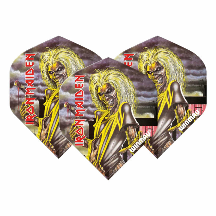 Winmau Rock Legends - Dart Flights Standard / Iron Maiden Killers Flights