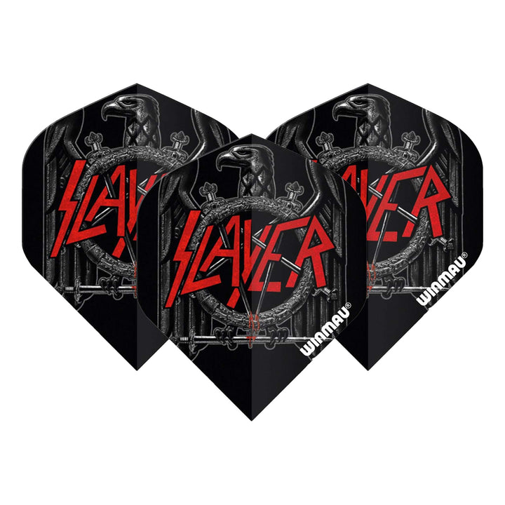 Winmau Rock Legends - Dart Flights Standard / Slayer Black Eagle Flights