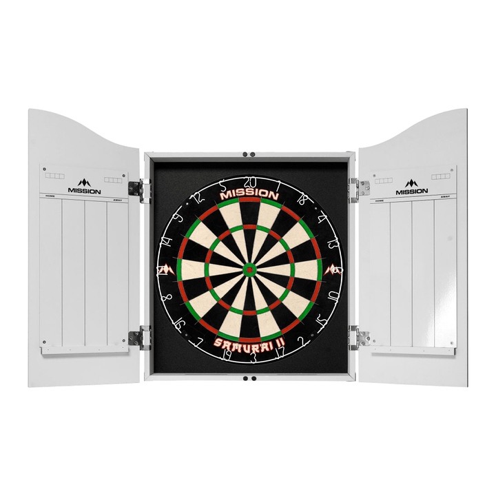 Winmau Samurai II Dartboard & Cabinet Bundle Boards