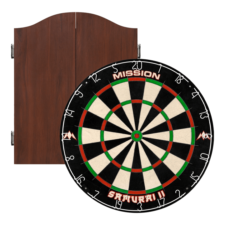 Winmau Samurai II Dartboard & Cabinet Bundle Boards