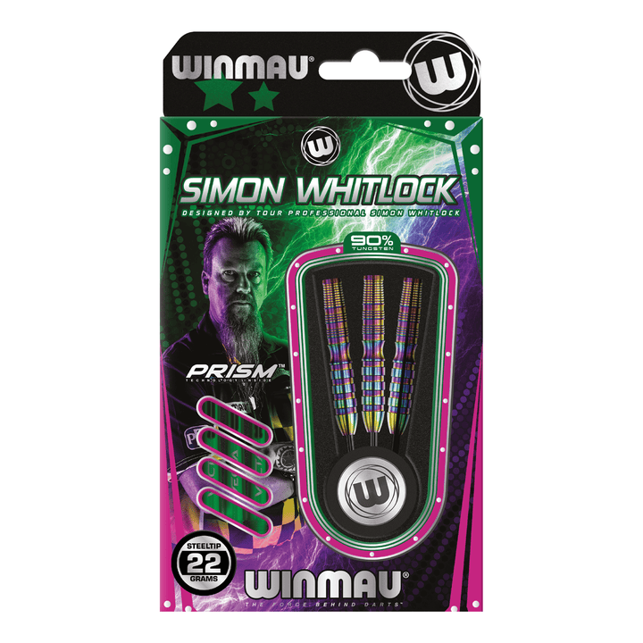 Winmau Simon Whitlock World Cup Special Edition - 90% Tungsten Steel Tip Darts Darts