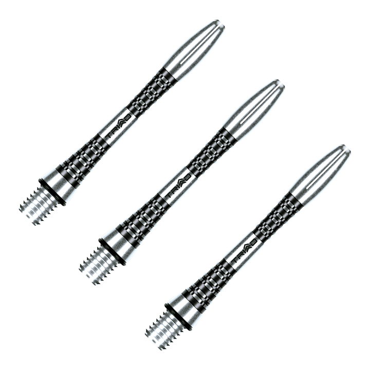 Winmau Triad - Aluminium Dart Shafts Short (35mm) / Black Shafts